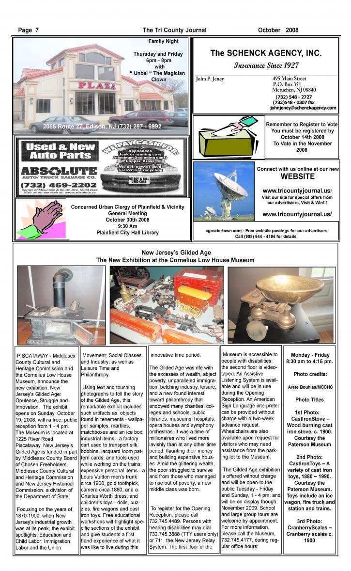 Image for TRICOUNTY JOURNAL OCTOBER 2008 with ID of: 84397