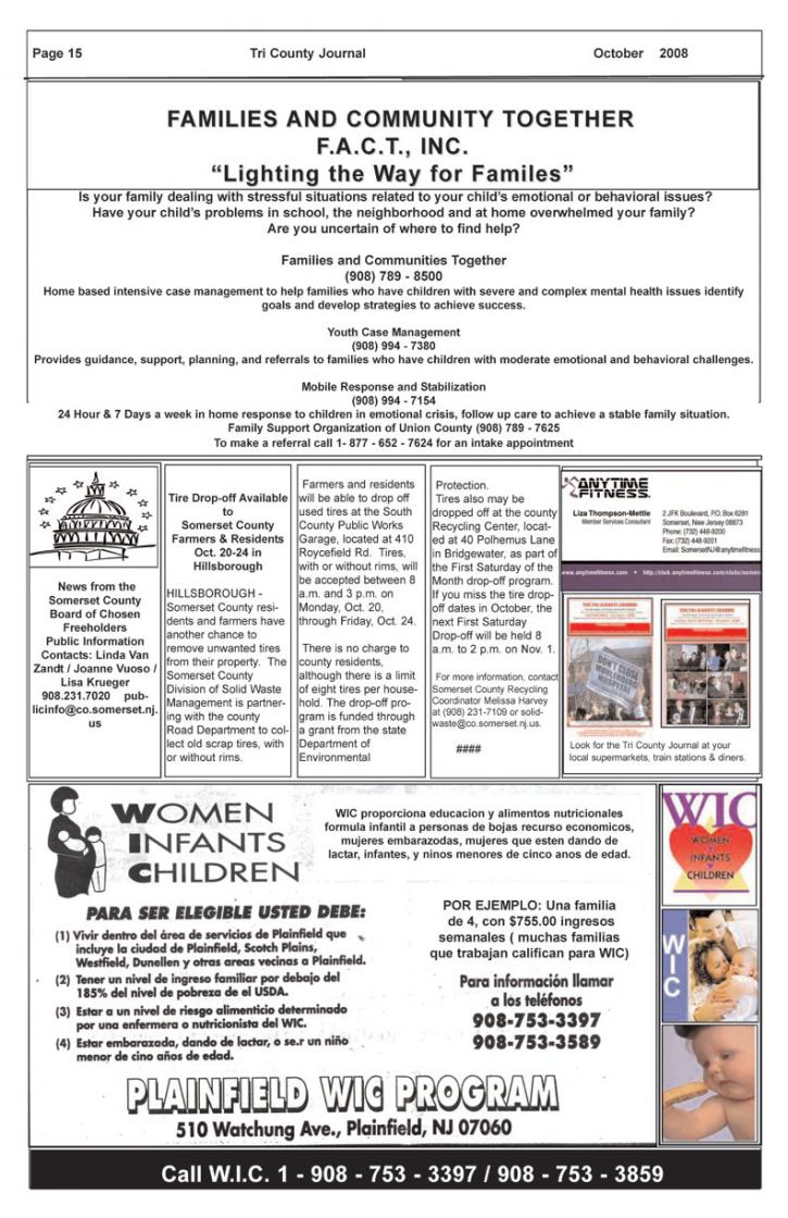 Image for TRICOUNTY JOURNAL OCTOBER 2008 with ID of: 84405