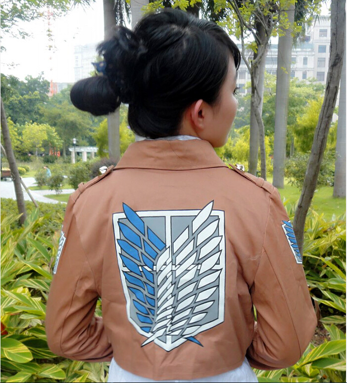 Image for Attack on Titan Scouting Legion Jacket cosplay dress(size:M/L/XL/XXL) with ID of: 846725
