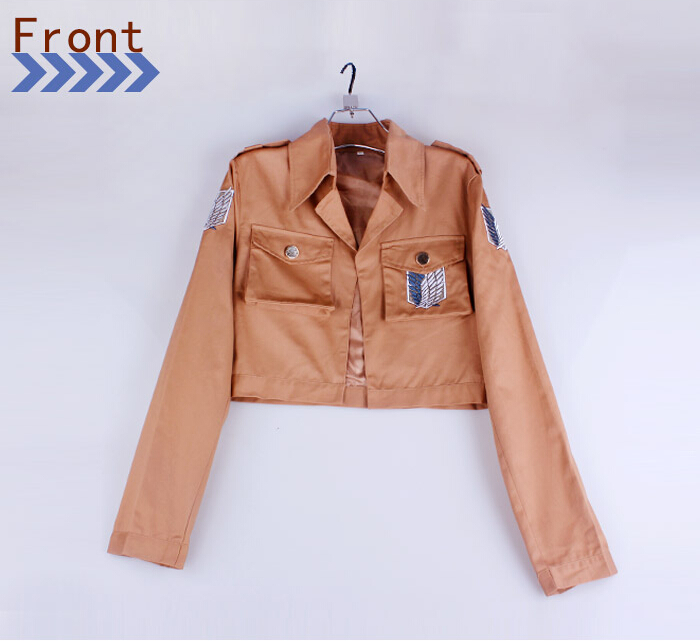 Image for Attack on Titan Scouting Legion Jacket cosplay dress(size:M/L/XL/XXL) with ID of: 846726
