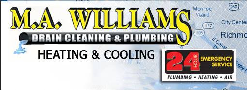 Image for M.A. Williams, Inc. Drain Cleaning & Plumbing with ID of: 850964