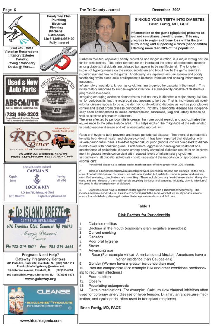 Image for TRICOUNTY JOURNAL DECEMBER 2008 with ID of: 85825