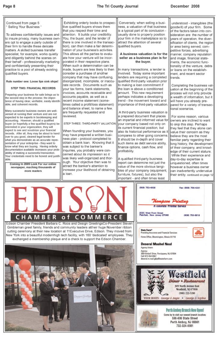 Image for TRICOUNTY JOURNAL DECEMBER 2008 with ID of: 85827