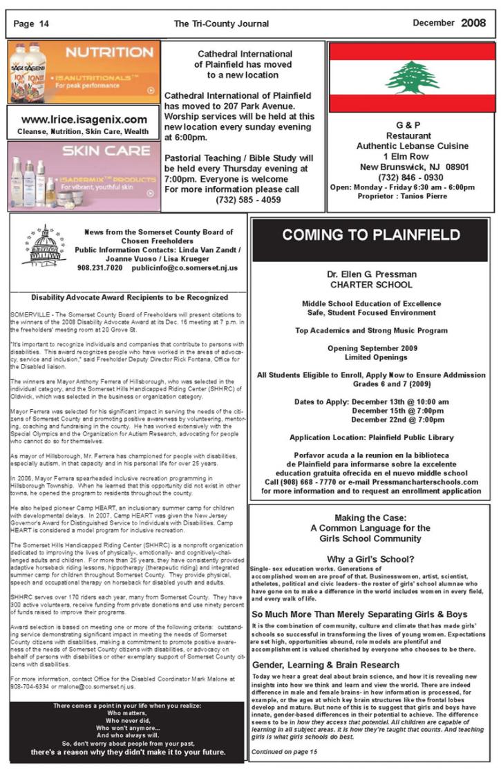 Image for TRICOUNTY JOURNAL DECEMBER 2008 with ID of: 85833