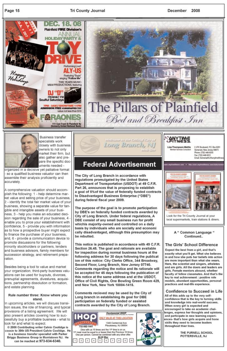 Image for TRICOUNTY JOURNAL DECEMBER 2008 with ID of: 85834