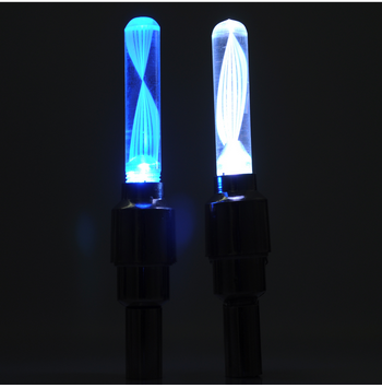Image for 2PCS Colorful LED Automatic change color Flash Tyre Wheel Valve Cap Light for Car Bike bicycle Motorbicycle Wheel Light Tire Light with ID of: 860206
