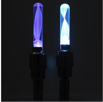 Image for 2PCS Colorful LED Automatic change color Flash Tyre Wheel Valve Cap Light for Car Bike bicycle Motorbicycle Wheel Light Tire Light with ID of: 860210