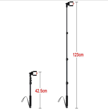 Image for Extendable Telescopic Handheld Pole Arm Monopod + Tripod Adapter for GOPRO Hero 4/3+/3/2 Smartphone with ID of: 862237