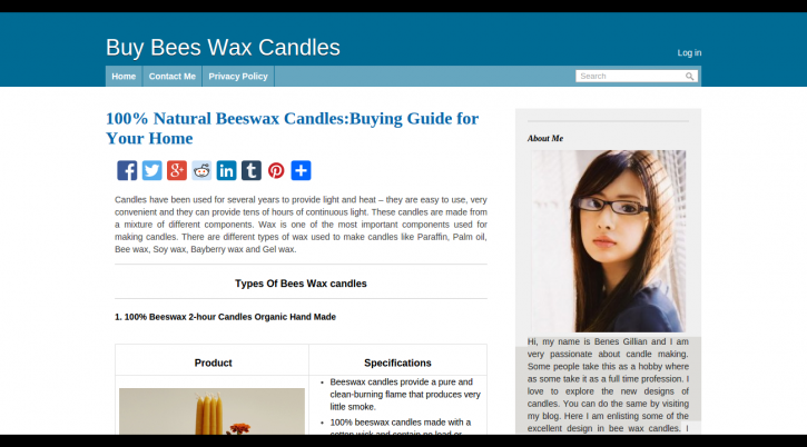 Image for Buy Bees Wax Candles with ID of: 866610