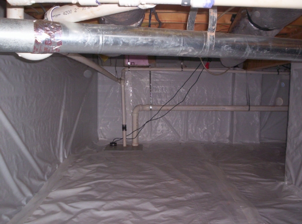 Image for Crawl Space Encapsulation II Basement Waterproofing with ID of: 883310