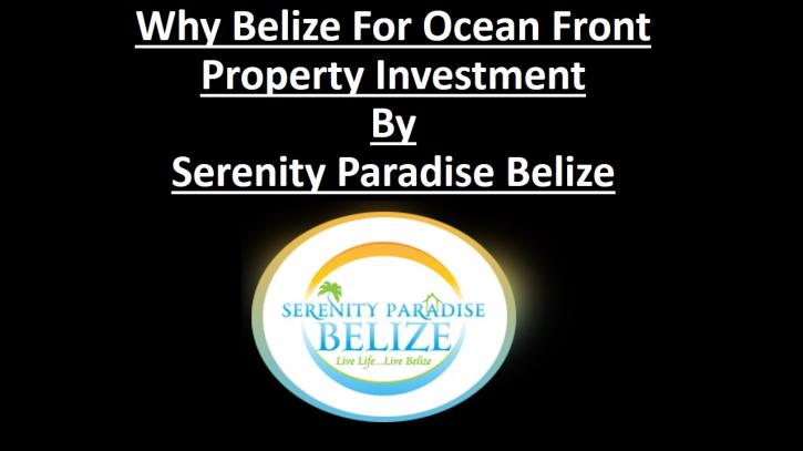 Image for Why Belize For Ocean Front Property Investment with ID of: 883392