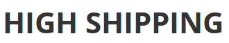 Image for High Shipping with ID of: 883511