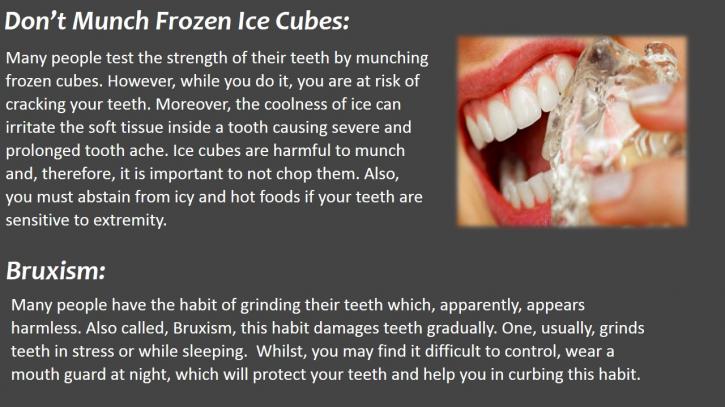 Image for From a Dentist’s Diary – 7 Habits That Are Harmful for Teeth. with ID of: 897501