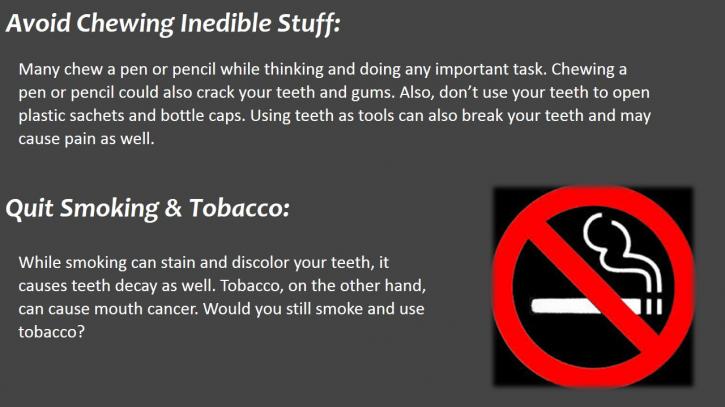 Image for From a Dentist’s Diary – 7 Habits That Are Harmful for Teeth. with ID of: 897506