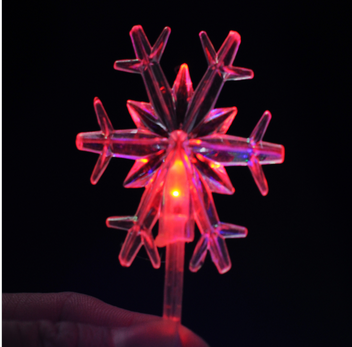 Image for 5M 28LED Snowflake Shape String Light Festival Lamp Multi-Colored for Xmas Christmas Garden Party with ID of: 898700