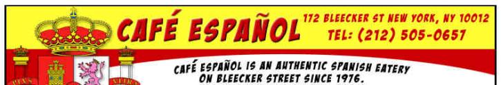 Image for Cafe Espanol with ID of: 906596