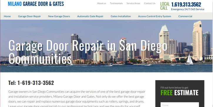Image for Milano Garage Doors with ID of: 920485