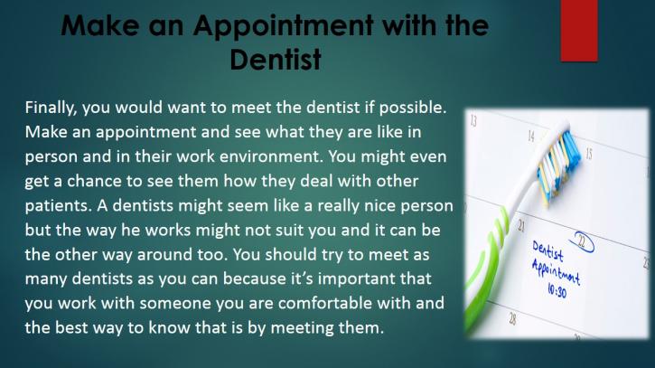 Image for How Can One Choose the Right Dentist? with ID of: 921878