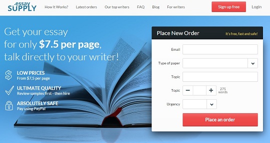 Image for Essaysupply - essay writing service! with ID of: 933570