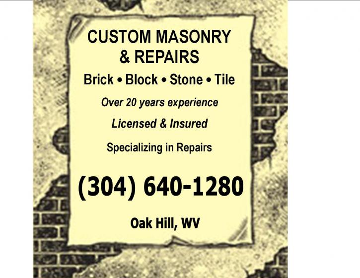 Image for CUSTOM MASONRY & REPAIRS with ID of: 95502