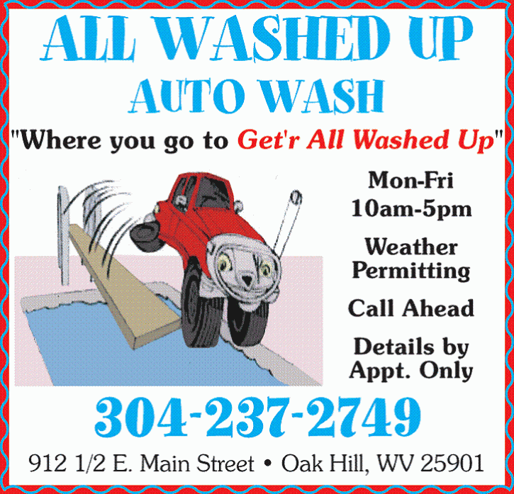 Image for ALL WASHED UP AUTO WASH with ID of: 95503