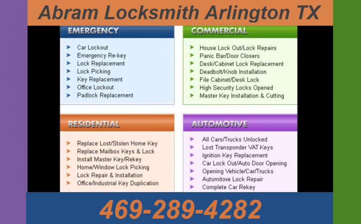 Image for Abram Locksmith Arlington TX with ID of: 957137