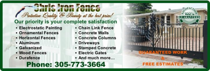 Image for Chris Iron Fence, Inc with ID of: 972276