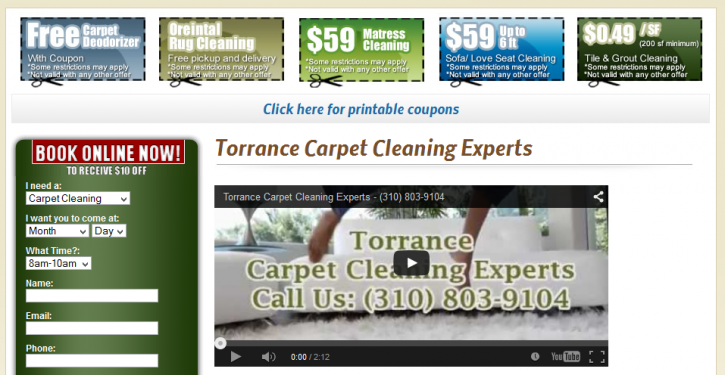Image for Torrance Carpet Cleaning Experts with ID of: 990000