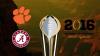Photo for CFP National Championship: Expert picks for Clemson vs. Alabama Live From Glendale, AZ