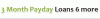 Photo for 3 Month Payday Loans