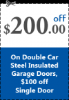 Photo for Save $200 on Double Car Steel Insulated Garage Doors in West Chester, OH