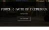 Photo for Porch & Patio of Frederick