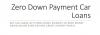 Photo for Zero Down Payment Car Loans For Bad Credit