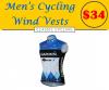 Photo for Men’s Cycling Wind Vests with Pocket starting from $34