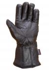 Photo for Mens Leather Biker Gauntlet Gloves G10