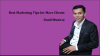 Photo for Best Marketing Tips for More Clients - Sunil Muniraj