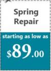 Photo for Houston Garage Door Specialists offering Spring Replacement at just $89