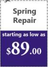 Photo for Sacramento Garage Door Masters offering Spring Replacement at just $89