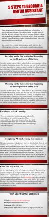 Photo for 5 Steps to Become a Dental Assistant
