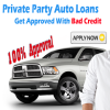 Photo for Auto Loans For Private Party Purchase With Bad Credit