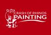Photo for Crash of Rhinos Painting