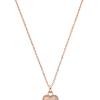 Photo for Michael Kors Rose Gold Tone Pavé Crystal Heart Pendant Necklace