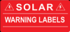 Photo for Solar Warning Labels