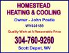 Photo for Homestead Heating & Cooling