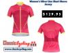 Photo for Women's Silver Line Short Sleeve Jersey | Classic Cycling Sports Apparel