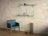Photo for ATLANTA WALL-MOUNTED GLASS SHELF