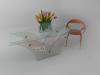 Photo for PHOENIX GLASS DINING TABLE