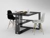 Photo for TORY GLASS DINING TABLE