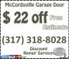 Photo for McCordsville Garage Door