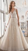Photo for Elegant A line Lace Wedding Dress